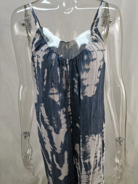 The Sandra Tie-Dye Loose Jumpsuit for Women