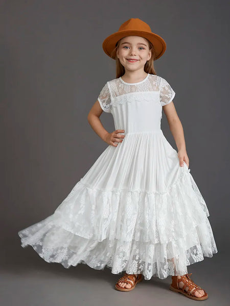 The Margreta Lace Maxi Dress