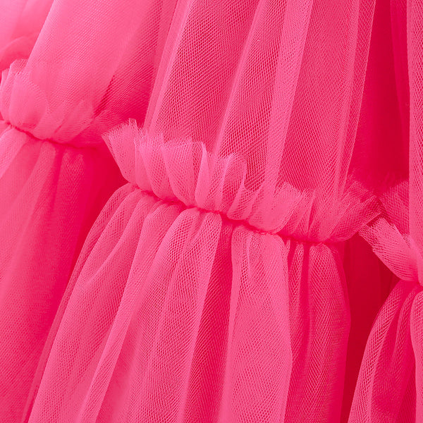 Dakota High Low Formal Ball Gown for Girls with Detachable Train