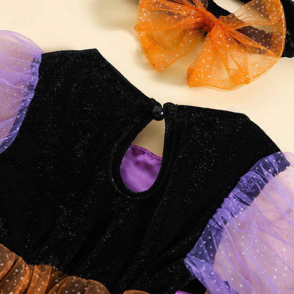 Sparkly Witch Costume for Baby Girls