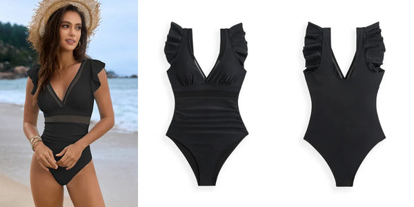 Devin Flutter Sleeve One Piece for Women & Teens