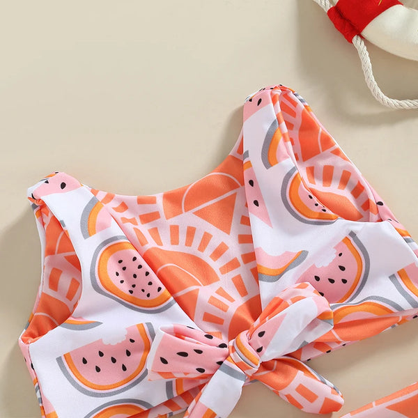 Sunny Melon Reversible Two-Piece for Baby & Little Girls