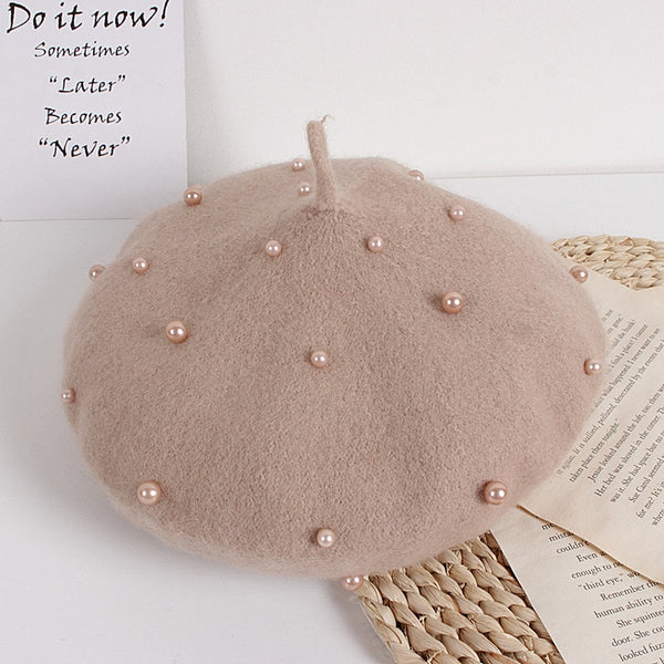 Pearl Beret for Little Girls