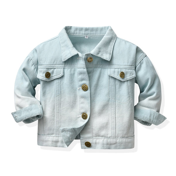 Girls' Dip-Dye Denim Jacket (for Baby, Girls, & Tweens)
