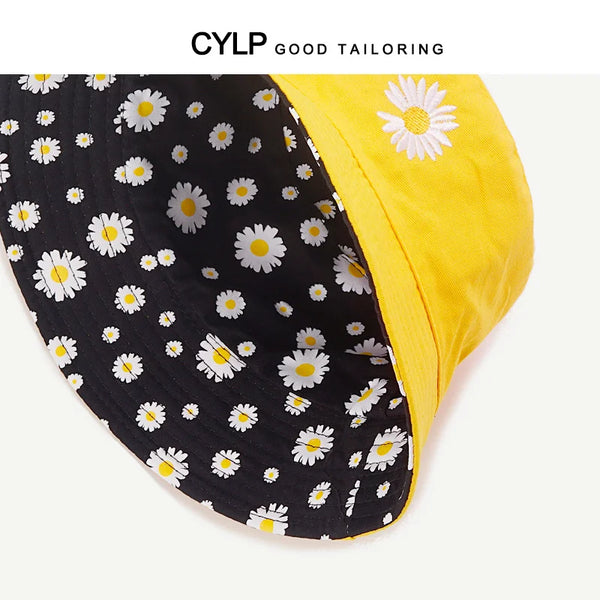 Daisy Reversible Bucket Hat for Girls & Women
