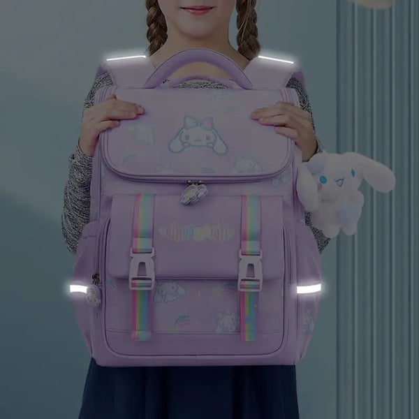 Over the Rainbow Cinnamoroll™ Extra Large Capacity Backpack with Bonus Cinnamoroll™ Stuffy