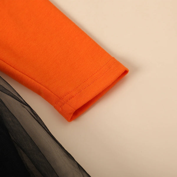 Cat Eyes Twirl Dress for Little Girls