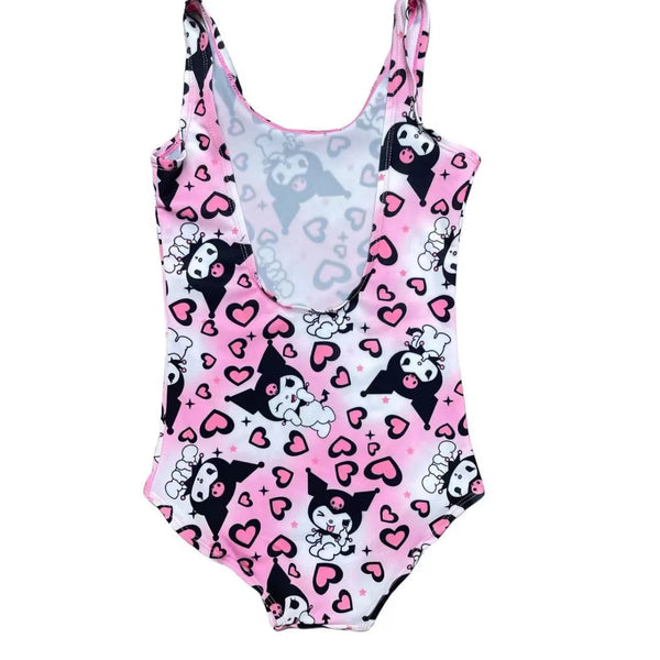 Kuromi™ Hearts & Winks Swimsuit for Girls