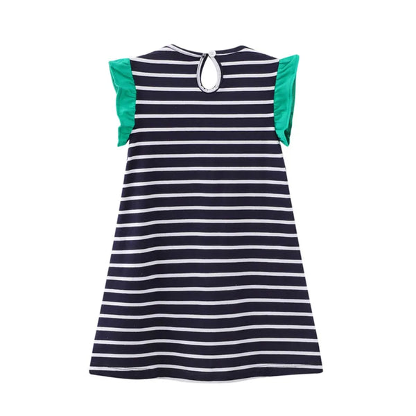 Dragonheart Blue Striped Shift Dress