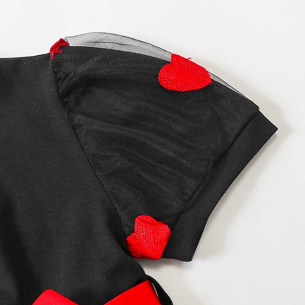 The Princess of Hearts Party Dress for Little Girls