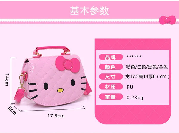Hello Kitty Patent Shiny Mini-Purse for Girls