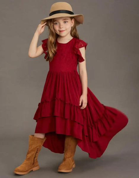 The Margo High-Lo Boho Maxi Dress