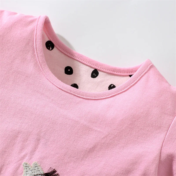 Zebra Kisses Lounge & Pj Set for Little Girls
