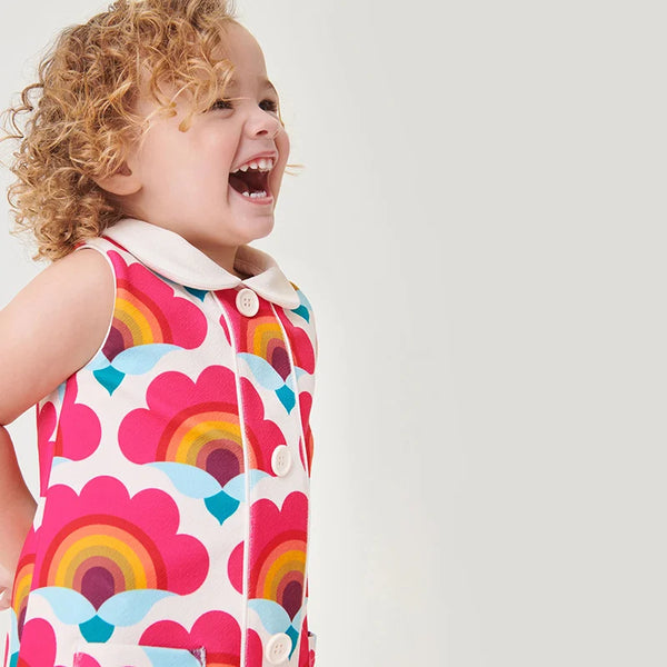 It's All Love Groovy Shift Dress for Little Girls
