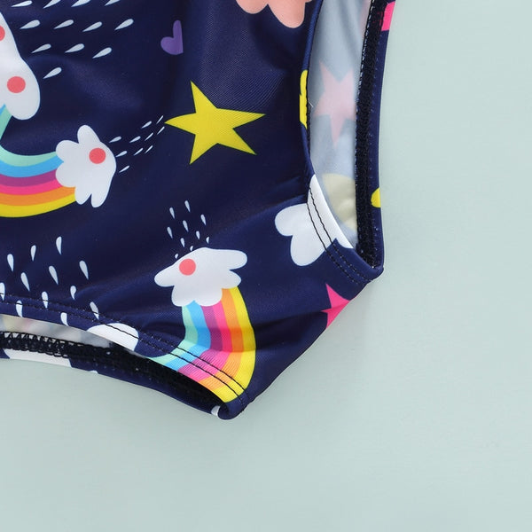 The Rainbow & Clouds 2-Piece for Little Girls