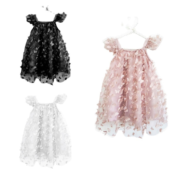 The Olivia 3D Butterfly Party Dress