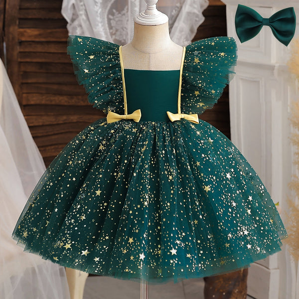 The Starry Tulle Princess Dress for Baby & Little Girls