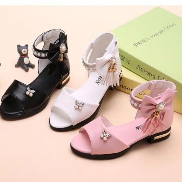 The Beautiful Bow Fancy Sandals for Girls