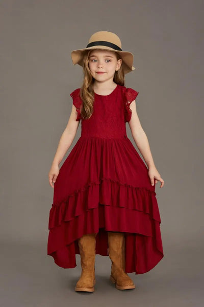 The Margo High-Lo Boho Maxi Dress