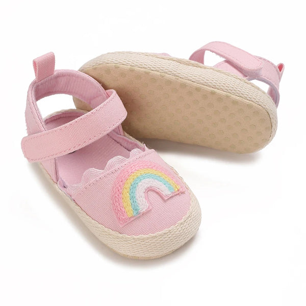 Rainbow Babe Sandal for Baby Girls
