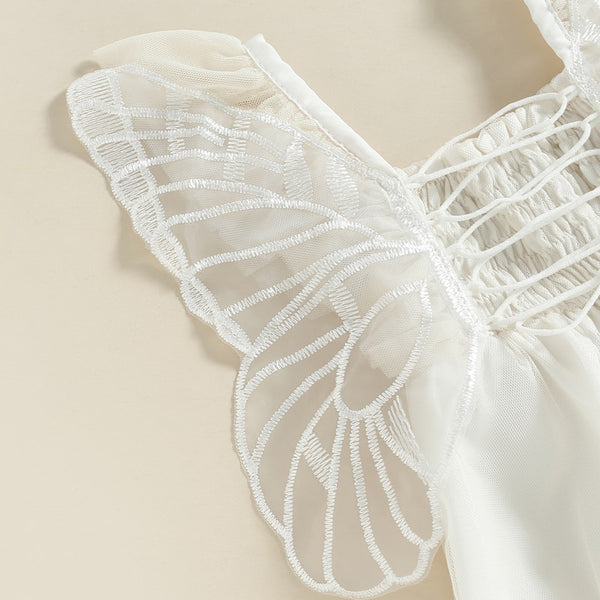 The Amber Butterfly Wings Romper