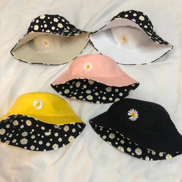 Daisy Reversible Bucket Hat for Girls & Women