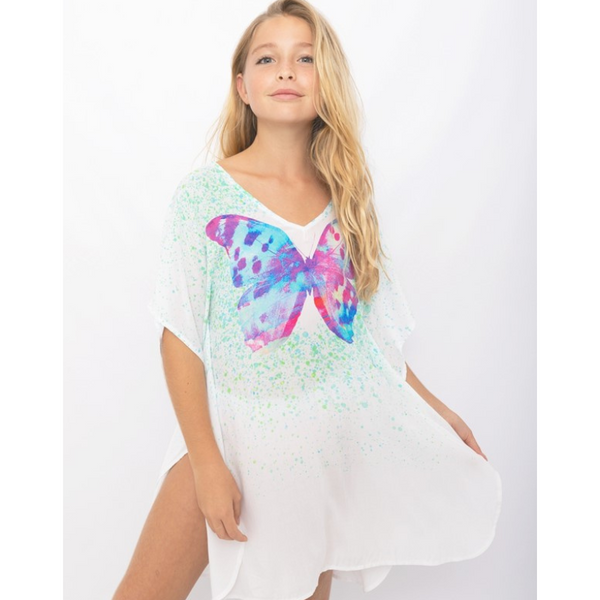 Butterfly Mint Splash Cover-Up