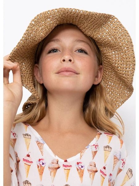 Adjustable Foldable Moldable Sun Hat for Girls
