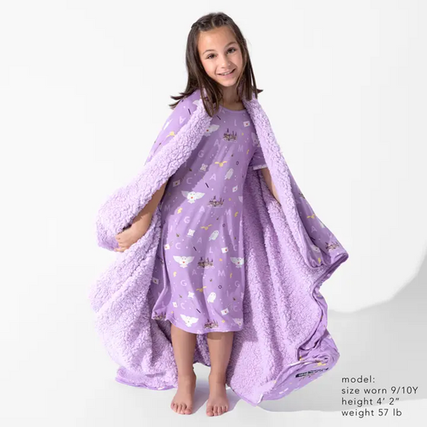 Harry Potter™ Hedwig's Mail Bamboo Girls' Short Sleeve Lounge Dress