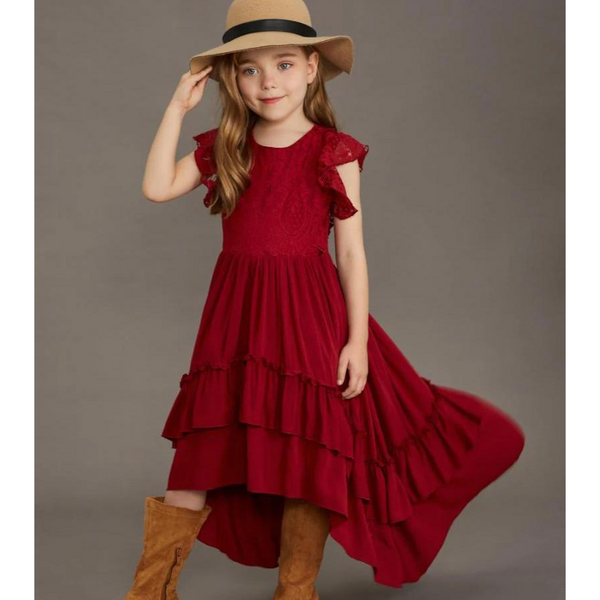 The Margo High-Lo Boho Maxi Dress