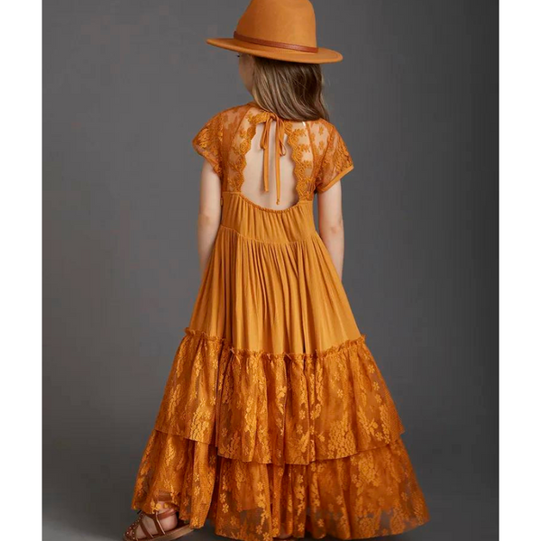 The Margreta Lace Maxi Dress