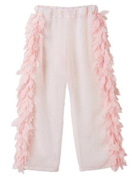 Pink Beach Pants with Petals