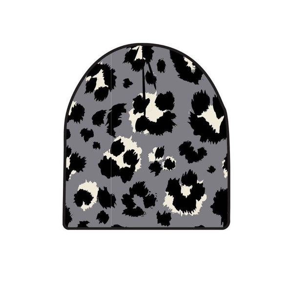 The Jada Organic Cotton Jersey Beanie - Contemporary Leopard