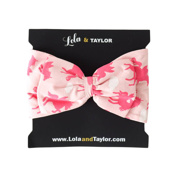 The Brienne Organic Cotton Top Knot Headband - Pegacorn