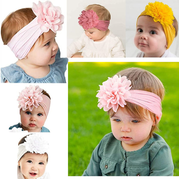The Chiffon Baby Girl Flower Headband