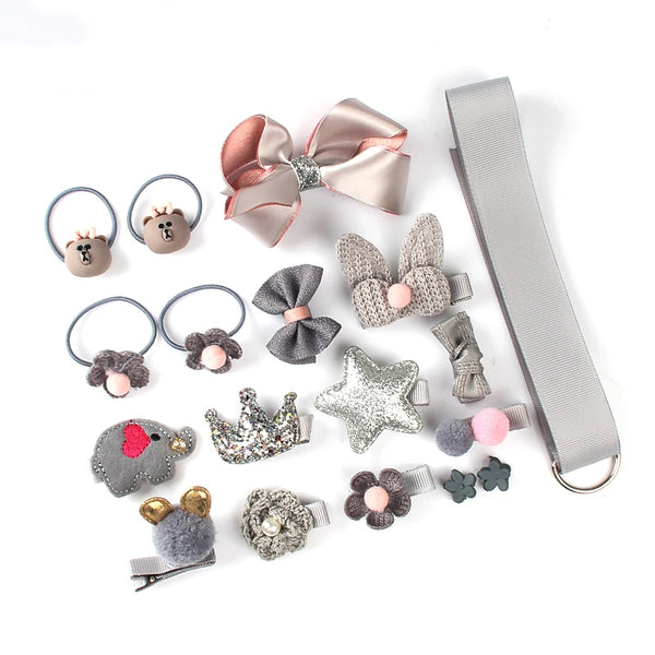 The Janine 18 Pcs Hair Accessory Set