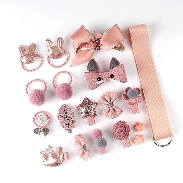 The Janine 18 Pcs Hair Accessory Set