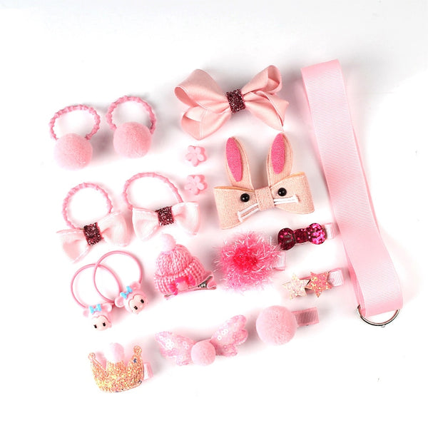 The Janine 18 Pcs Hair Accessory Set