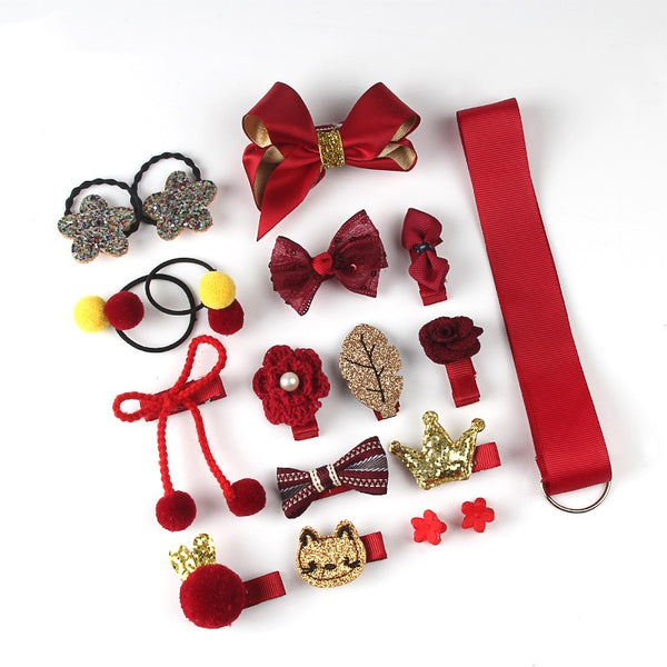 The Janine 18 Pcs Hair Accessory Set