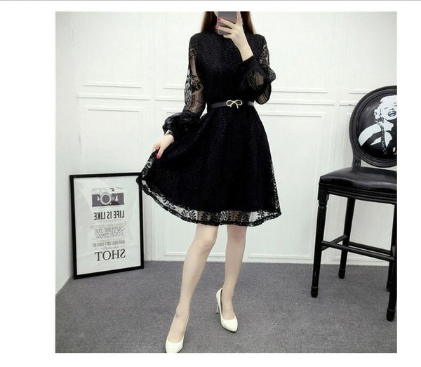The Wednesday Lace Dress