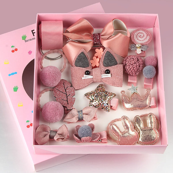 The Janine 18 Pcs Hair Accessory Set