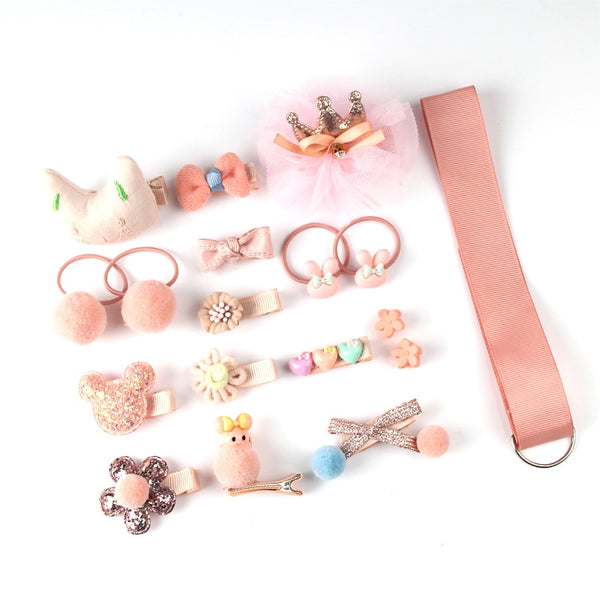 The Janine 18 Pcs Hair Accessory Set