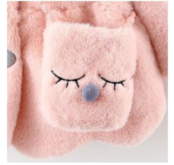 The Shay Snuggly Bunny Jacket + Purse