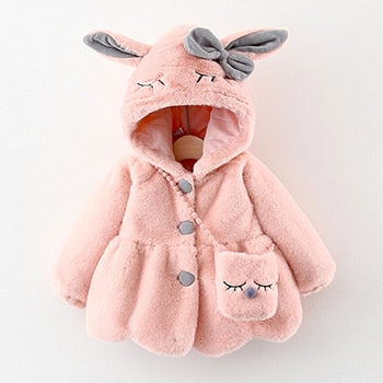 The Shay Snuggly Bunny Jacket + Purse