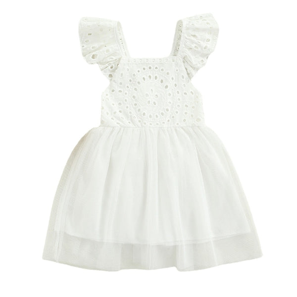 The Josie Eyelet Romper Dress