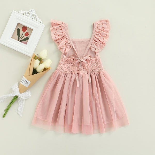 The Josie Eyelet Romper Dress