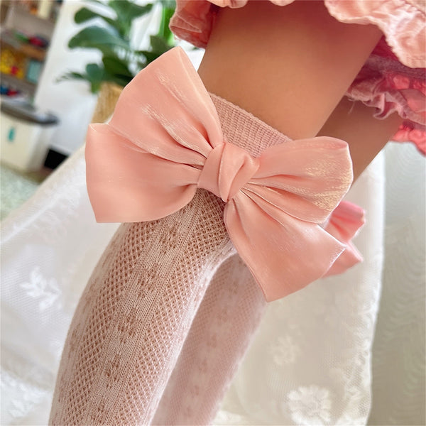 The Brooke Bow Knee-Highs
