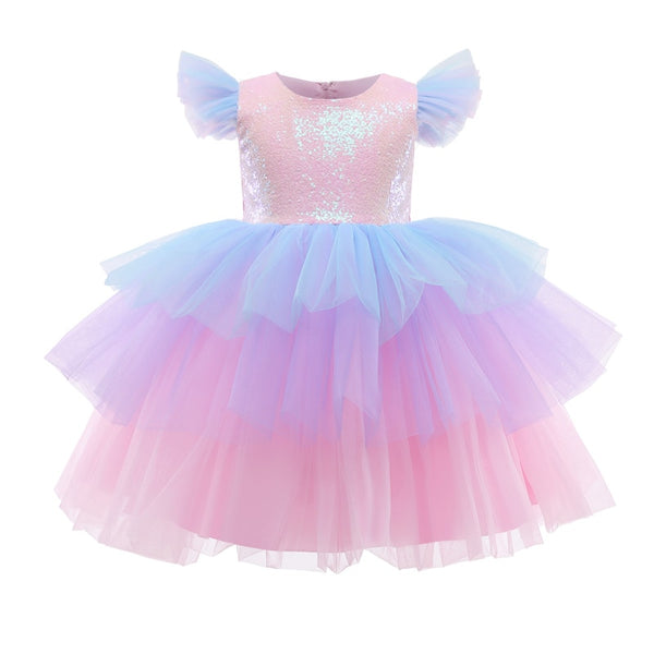 The Ruhama Rainbow Party Dress