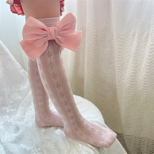 The Brooke Bow Knee-Highs
