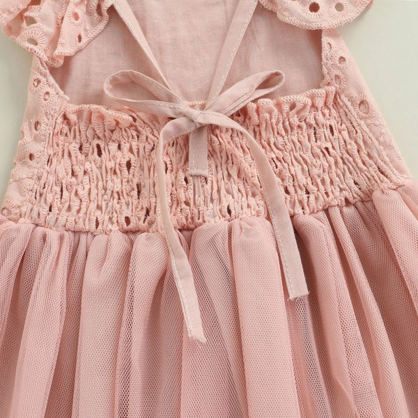The Josie Eyelet Romper Dress